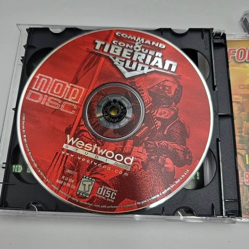Command & Conquer‎ Win 95, Tiberian Sun, and The Covert Operations PC CD ROM